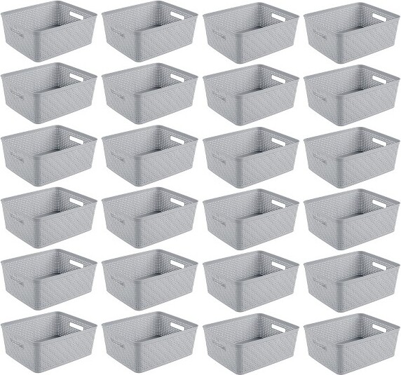 sterilite-14-x-11-5-x-5-rectangular-weave-pattern-short-basket