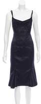 Thumbnail for your product : Just Cavalli Flared Satin Dress