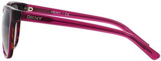 DKNY Downtown Edge DY4129 57mm Square Gradient Sunglasses
