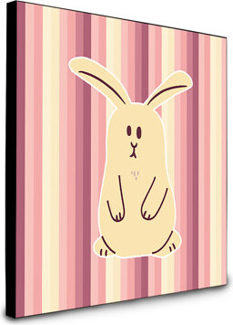 Gerberoy Rabbit Artwork Wall Panel