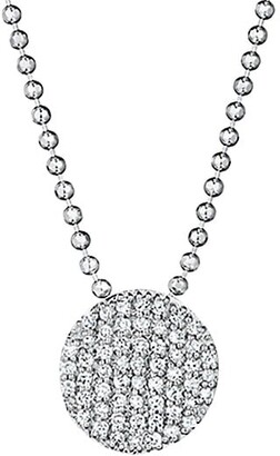Phillips House 14K White Gold & Diamond Mini Infinity Pendant Necklace