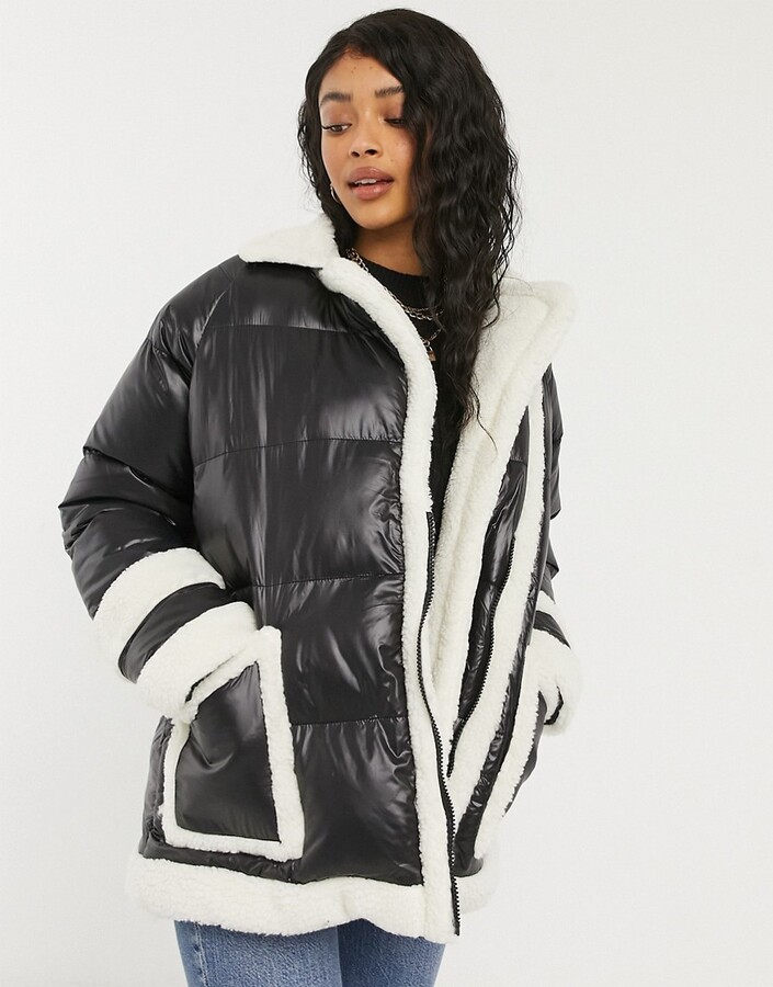 threadbare padded jacket