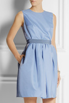Thumbnail for your product : Carven Open-back taffeta mini dress