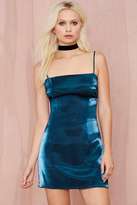 Thumbnail for your product : Nasty Gal After Party Vintage Drew Dress - Teal