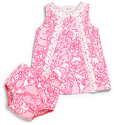 Thumbnail for your product : Lilly Pulitzer Infant's Lace Shift Dress & Bloomers Set