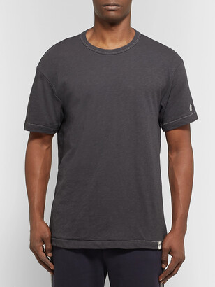 Kingsman + + Champion Mélange Slub Cotton-Jersey T-Shirt