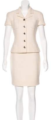 Chanel Vintage Tweed Skirt Suit