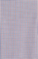 Thumbnail for your product : Topman Men's Trim Fit Short Sleeve Gingham Shirt