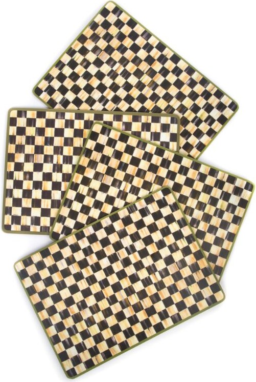 Mackenzie Childs MackenzieChilds Courtly Check Placemats (Set Of 4) ShopStyle