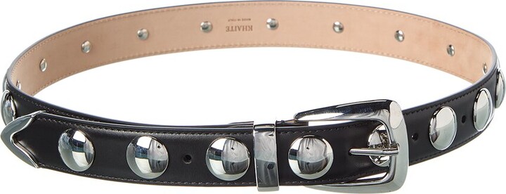 KHAITE Benny Leather Belt