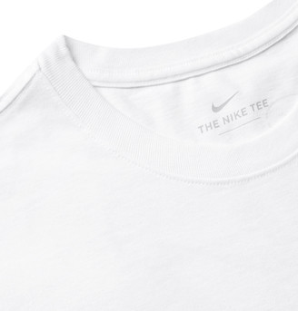 Nike Sportswear Logo-Print Cotton-Jersey T-Shirt