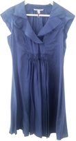 Thumbnail for your product : Twenty8Twelve BY S.MILLER Blue Silk Dress
