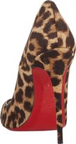 Thumbnail for your product : Christian Louboutin Leopard Haircalf So Kate Pumps-Multi