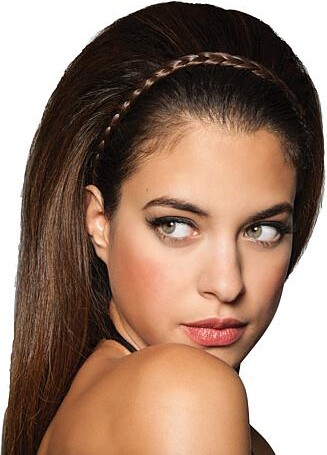 Hairdo. by Jessica Simpson & Ken Paves Hairpieces Braided Hairband - Brown