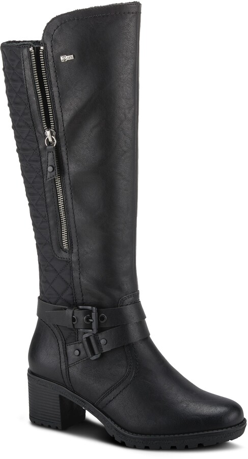 lined knee high boots