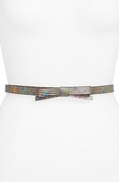 Thumbnail for your product : Kate Spade 'oil Slick' Skinny Bow Belt