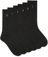 Thumbnail for your product : Polo Ralph Lauren Embroidered logo ribbed socks6-pack
