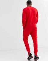 Thumbnail for your product : Nike Club crew neck sweat in red
