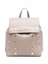 Thumbnail for your product : Love Moschino Studded Logo-Letter Backpack