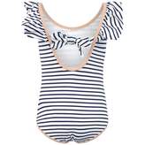 Thumbnail for your product : Chloé ChloeGirls Navy Striped Swimsuit
