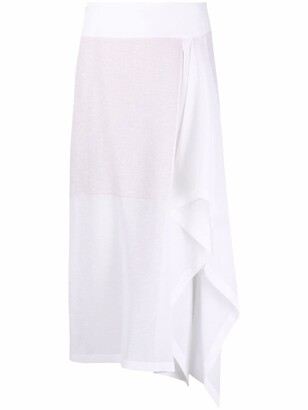 white linen skirt uk