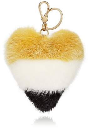 Furla Bubble Mink Fur Bag Charm