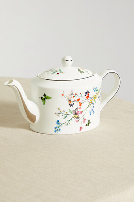 Nimerology - Isabelle's Garden Party Bone China Teapot - White