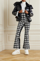 Thumbnail for your product : Perfect Moment Isola San Houndstooth Salopettes - Black