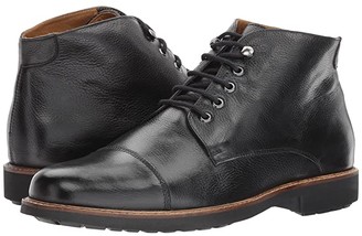 hugh cap toe lace up boot
