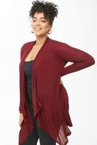 Thumbnail for your product : Forever 21 Plus Size Draped Cardigan