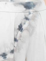 Thumbnail for your product : Raquel Allegra tie dye cropped trousers