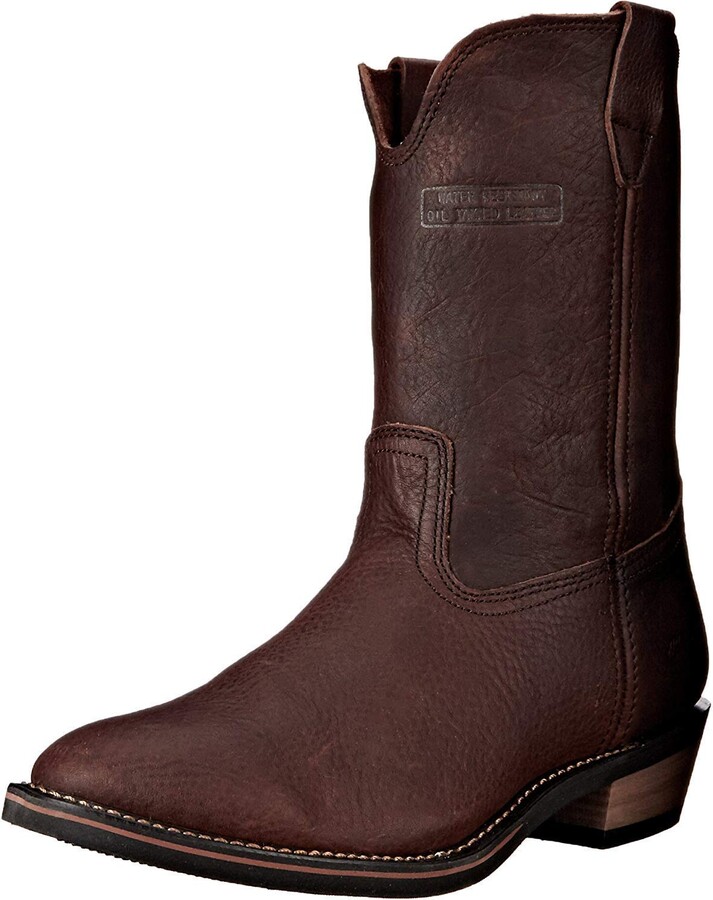 AdTec Ad Tec Men's 11" Ranch Wellington Boot | Full Grain Leather Western Work Boots for Men with Goodyear Welt