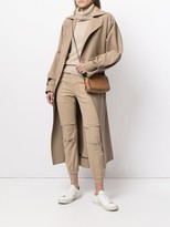 Thumbnail for your product : Nili Lotan Panelled Cropped Skinny Trousers