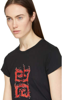 Givenchy Black Flame 4G T-Shirt