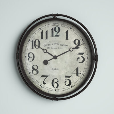 Greyleigh™ Oversized Zella 26" Wall Clock