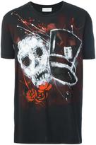 Thumbnail for your product : Faith Connexion hand-painted skull T-shirt