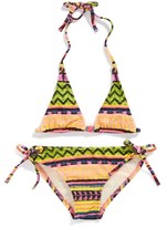 Thumbnail for your product : Milly Minis 'Fiji' Two-Piece Swimsuit (Big Girls)