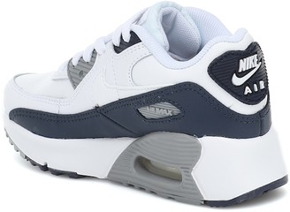 Nike Kids Air Max 90 leather sneakers