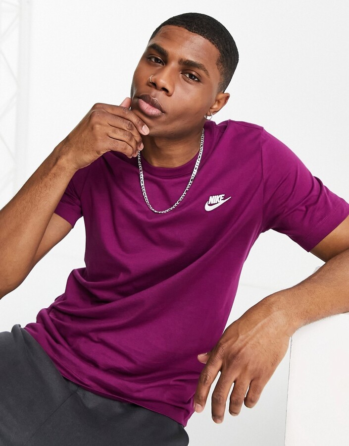 Nike Purple Men's T-shirts | Shop the world's largest collection of fashion  | ShopStyle