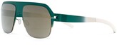 Thumbnail for your product : Mykita x Bernhard Willhelm Super aviator-frame sunglasses