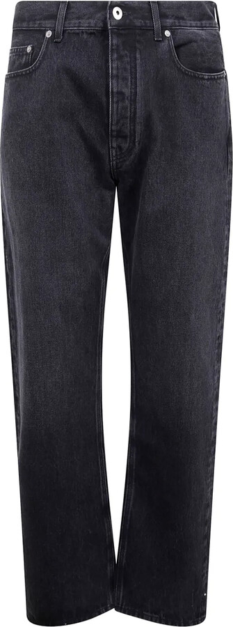 Off-White Straight-Leg Jeans