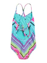 Thumbnail for your product : Roxy Girls 2-6 Border Cross Over One Piece Swimsuit