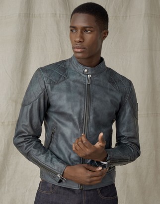 Belstaff Outlaw 2.0 Leather Jacket - ShopStyle Outerwear