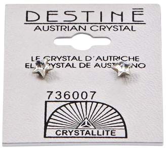 Crystallite Destine Star Earrings 5mm