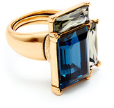 Thumbnail for your product : Oscar de la Renta Blue Chic Ring