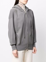 Thumbnail for your product : Malo Zip-Up Cashmere-Blend Hoodie