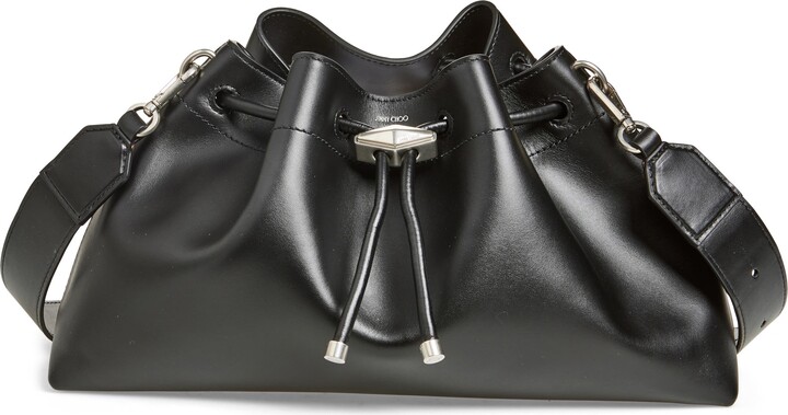 Jimmy Choo Cinch M Leather Bucket Bag