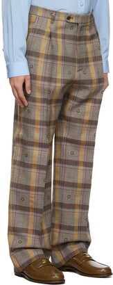 Checked wool trousers  Suit Negozi Eu