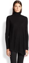 Thumbnail for your product : Donna Karan Asymmetrical Cashmere Turtleneck Tunic