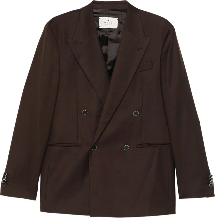 Manuel Ritz Double-Breasted Blazer